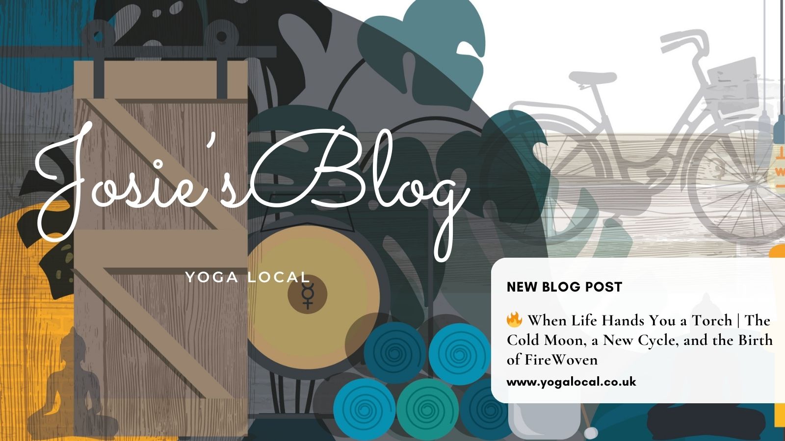 Graphic saying Josie's Blog and a description of the content.